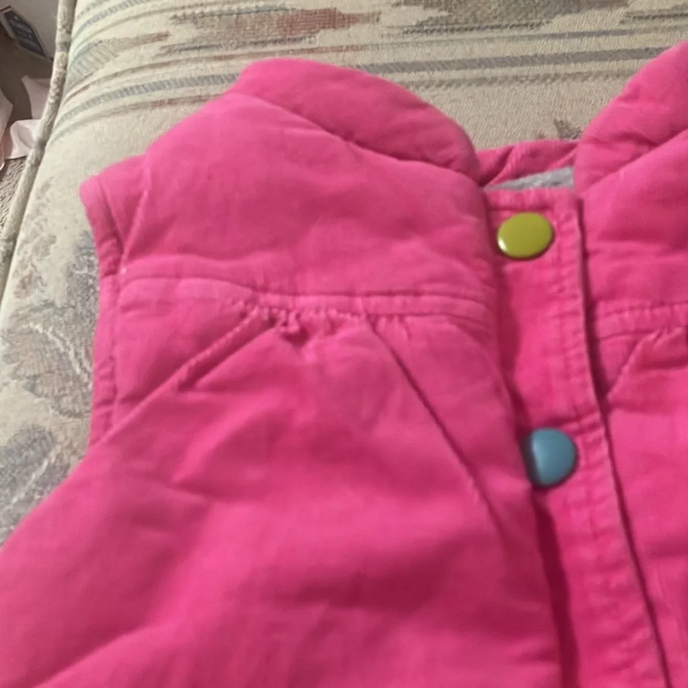 FINAL MARKDOWN Girls Carters heavy weight corduroy vest 24 months